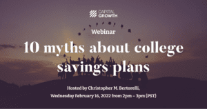 What are college savings plans? Financial Planning Webinars for college students.